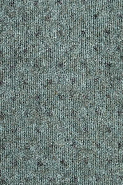 Possum Merino Two Tone Button Cardigan Mint