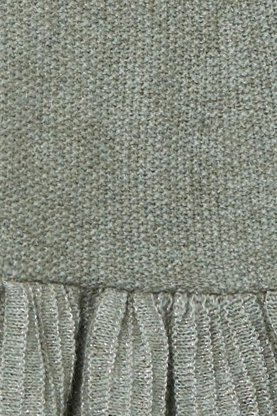 Possum Merino Ruffle Edge Poncho