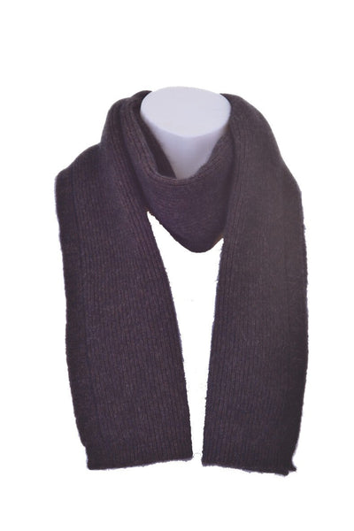 Possum Merino Fine Rib Scarf