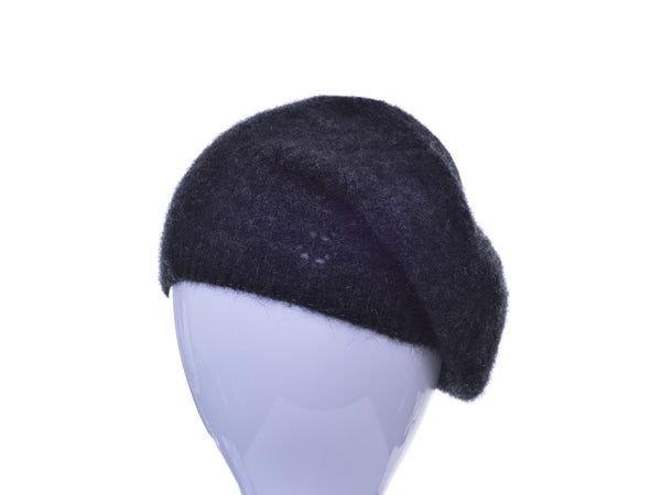 Charcoal Merino Beret