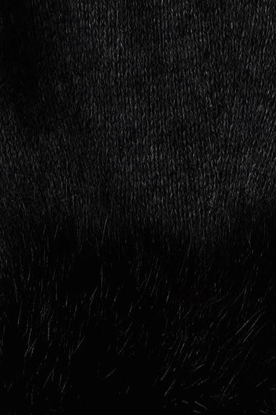 Possum Merino Fur Trim Cape