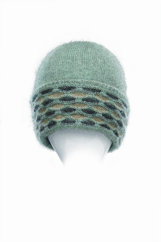 Possum Merino Wave Trim Hat Mint