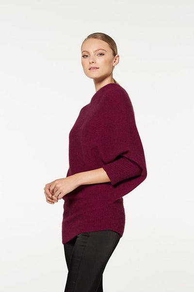 Possum Merino Funnel Neck Jersey