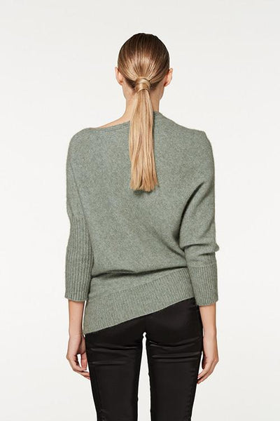 Possum Merino Funnel Neck Jersey