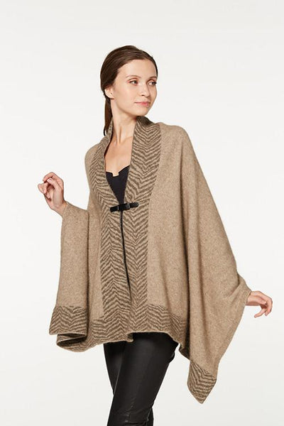Possum Merino Safari Wrap with Buckle