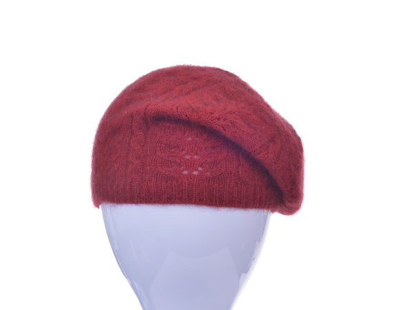Red Merino Beret