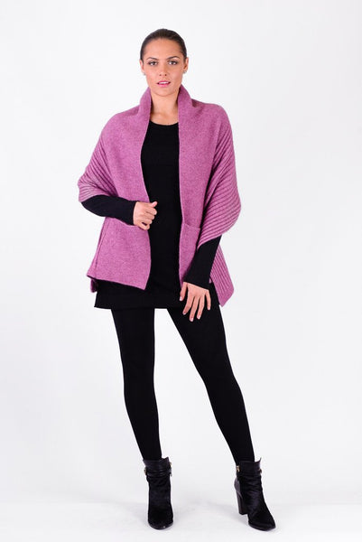 Possum Merino Wrap with Pockets