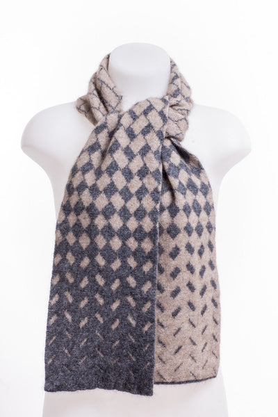 Pewter Possum Fur Scarf